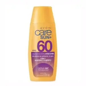 Avon Care Sun Protector Solar 2 En 1 Fps 60 - 120 G