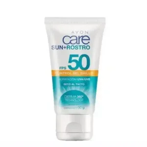Avon Care Sun Rostro Protector Solar Control Brillo Fps 50