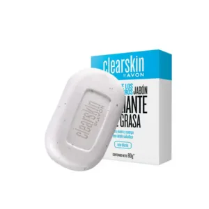 Avon Jabón Exfoliante En Barra Para Piel Grasa Clearskin