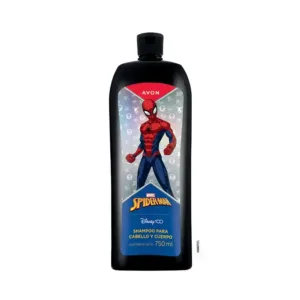 Shampoo Para Cabello y Cuerpo Spider-Man de Marvel 750Ml
