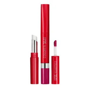 Labial Vino Imparable ColorFix Duo Tatto Esika