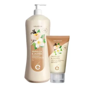 Crema corporal humectante con Manos Natural Care Jazmín y Vainilla