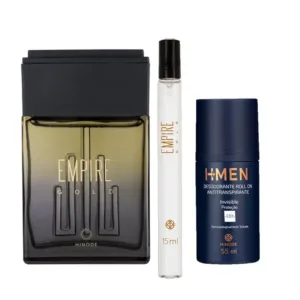 Hinode Empire Gold Perfume De Hombre Con Mini 15ml Y Desodor