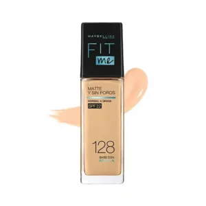 Base Matte Warm Nude 128 Fit Me!
