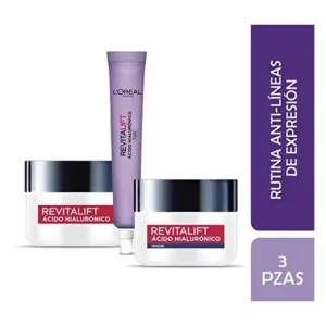 Revitalift con Ácido Hialurónico Rutina Rostro y Ojos