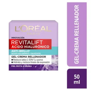 Gel Crema Revitalift Ácido Hialurónico y Ácido Salicilico