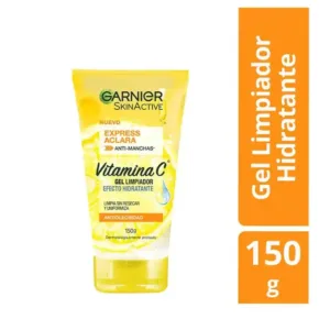 Gel Limpiador Hidratante Garnier Skin Active Express Aclara 150g