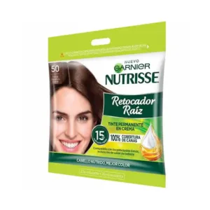 Retocador De Raíz En Crema Castaños Claros 50 Nutrisse Garnier
