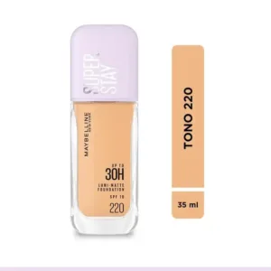 Base de Maquillaje Tono 220 Maybelline Superstay LUMI MATTE SPF15 35ML