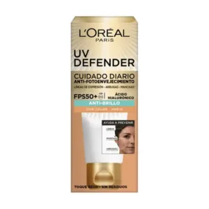 Protector Solar L'oréal Paris Uv Defender Antibrillo Medio