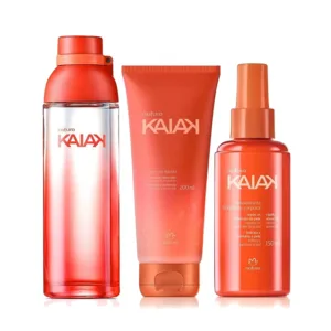 Kaiak Fragancia de Mujer con Hidratante Spray y Jabón Liquido