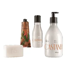 Ritual Ekos Castaña Crema Cuerpo + Manos + Jabon Barra y Cremoso