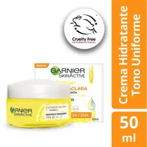 Crema Hidratante Garnier Skin Active Express Aclara Fps 30