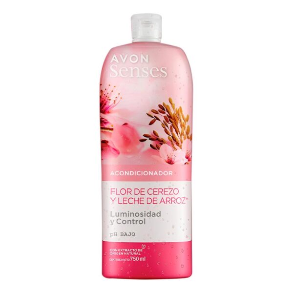 Avon Senses Acondicionador Flor De Cerezo Y Leche De Arroz - Tienda Novus